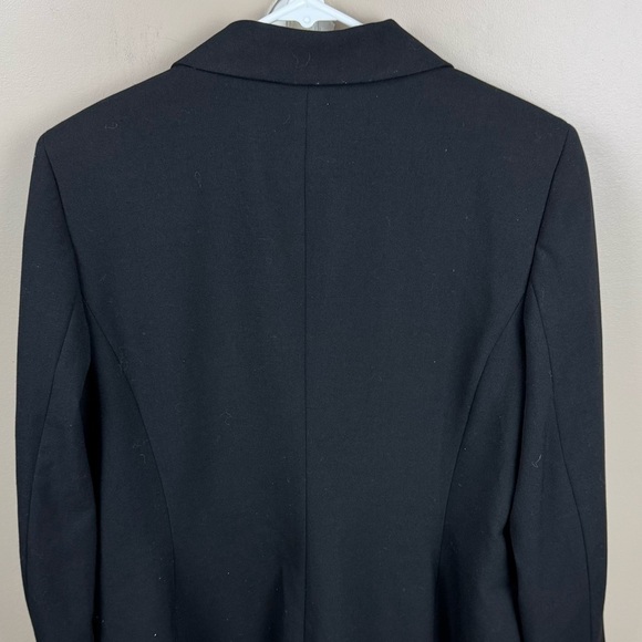 Calvin Klein Black Two Button Blazer Size 14 - Picture 7 of 8